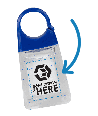 Imprint Info for Custom Gel Hand Sanitizer 