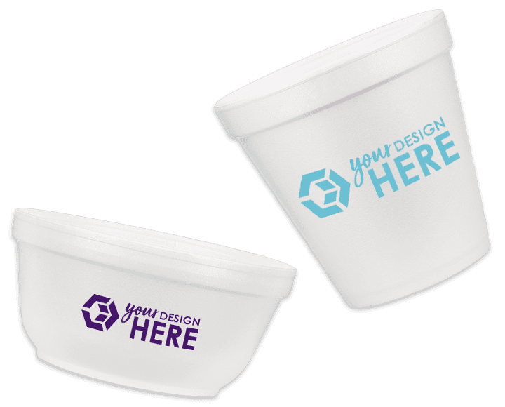 Custom Styrofoam Bowls 