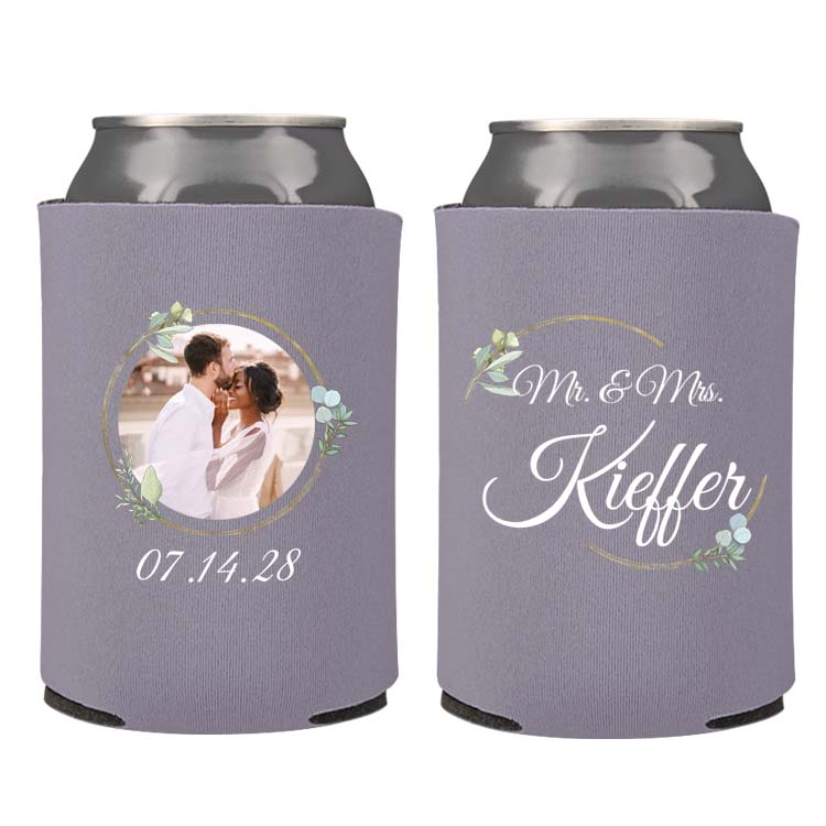 Full Color Wedding Can Insulator