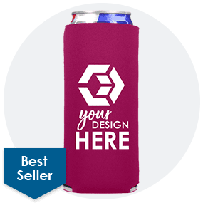 Collapsible Foam 12 oz. Slim Can Cooler