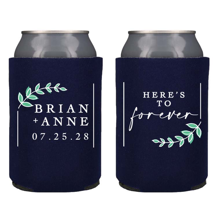Full Color Wedding Can Insulator