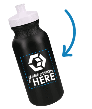 Water Bottle Imprint Area