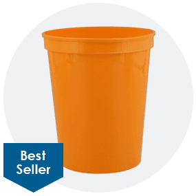 16 oz. Plastic Stadium Cup-Blank 