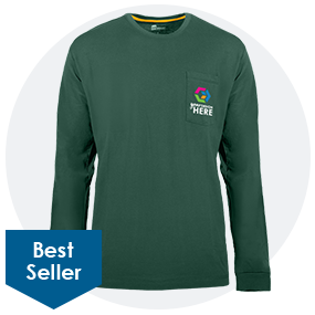 Berne® Tall Performance Long Sleeve Pocket T-Shirt-Full Color