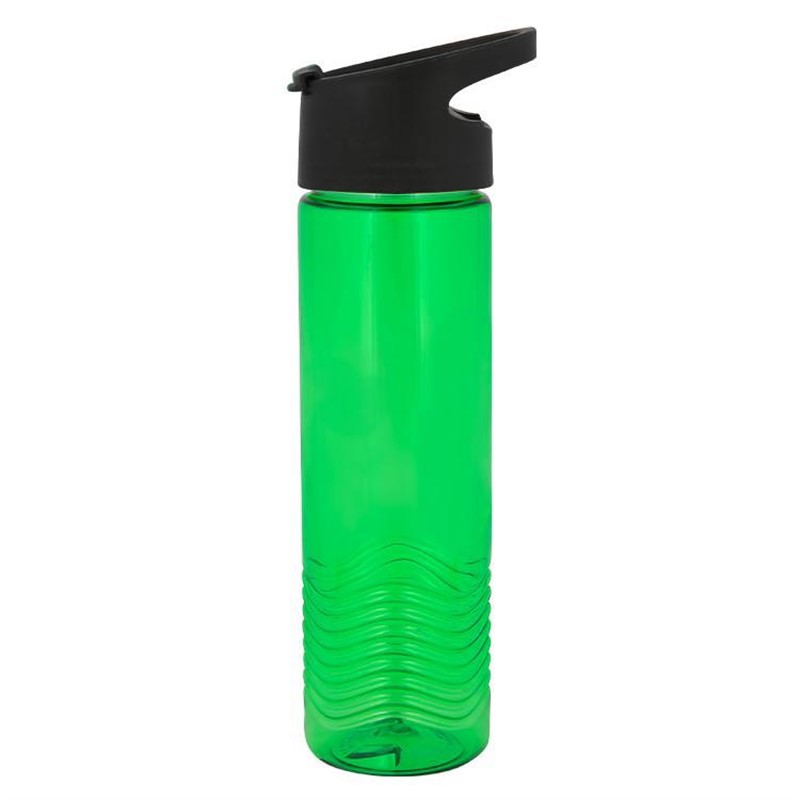 24 oz. Tritan™ Wave Pop Up Sip Water Bottle | Totally Promotional
