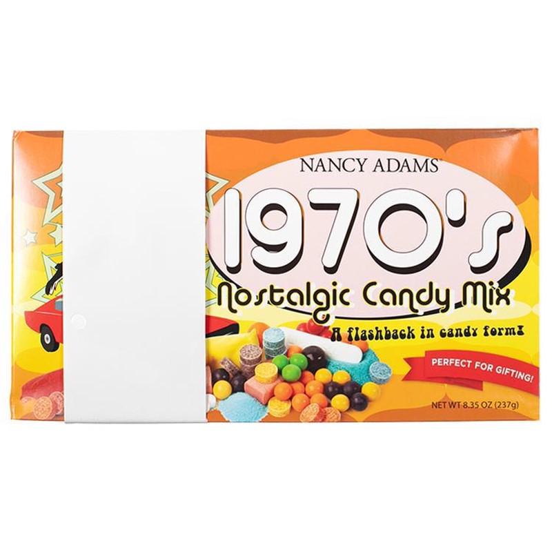 Nancy Adams® 1970's Nostalgic Candy Box-Full Color | Totally
