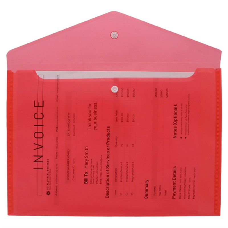 Letter Size Document Envelope | Totally Promotional