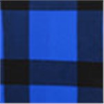Blue and Black