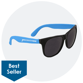 Two-Tone Tropic Wedding Sunglasses (WDTSG133)