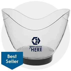 Large LED Ice Bucket With Remote