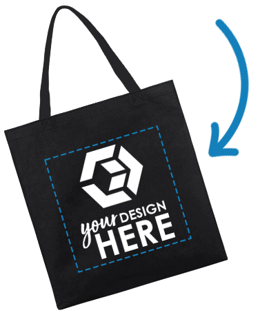 Tote Bags Imprint Area