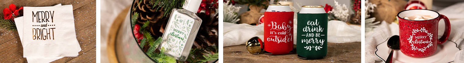 Custom Christmas Party Favors