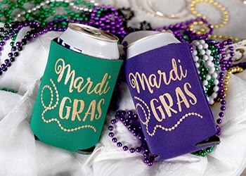 personalized mardi gras favors