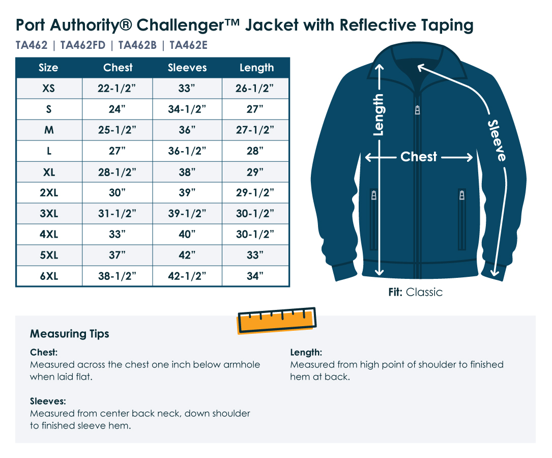 Port Authority® Challenger™ Jacket With Reflective Taping