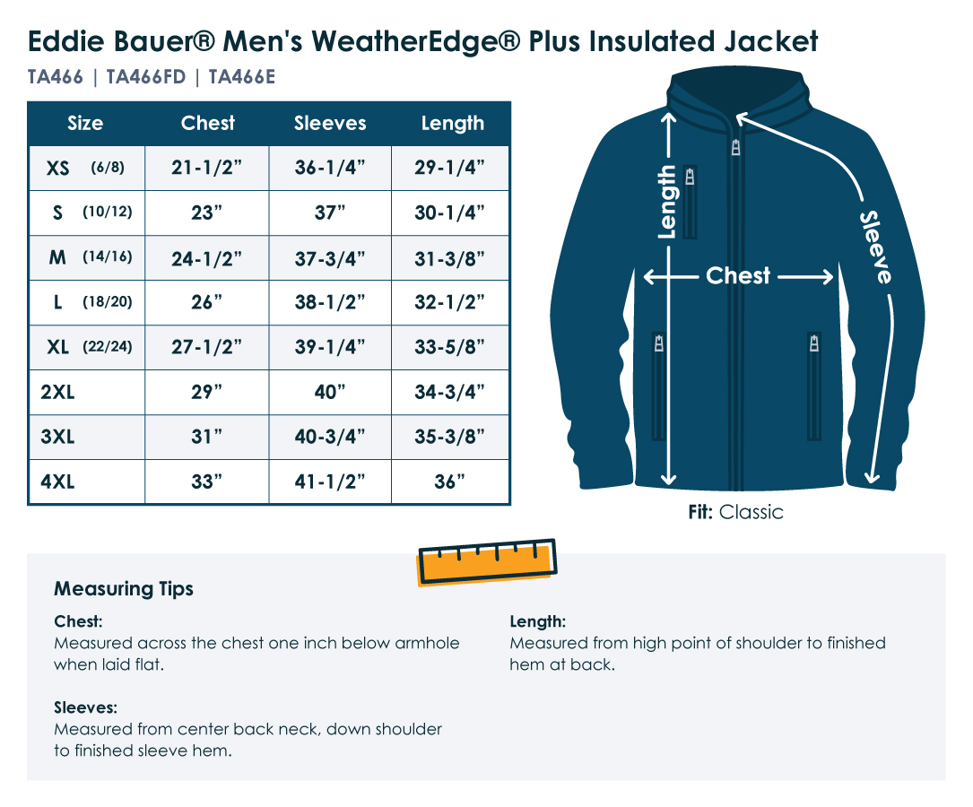 Eddie Bauer® Men's WeatherEdge® Plus Insulated Jacket Full Color