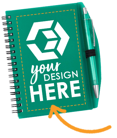 Custom Hardcover Notebooks - Personalize Your Design | Totally Promotional