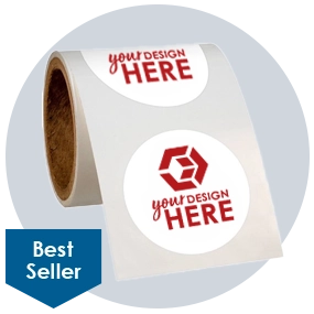 Customized Sticker Roll Custom Sticker Rolls Wholesale - Bulk Custom Stickers | Totally Promotional