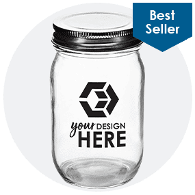 Custom Mason Jars - Personalized Mason Jars in Bulk | Totally Promotional