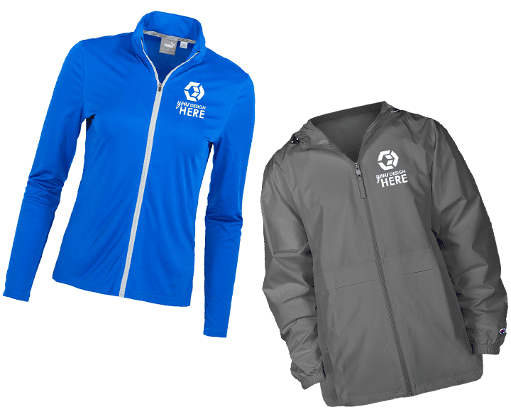 Team Work Jacket Custom Full-Zip Jackets β Zip-Up Jackets for Employees & Teams
