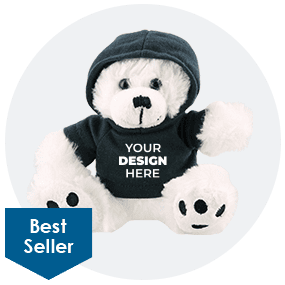 Junior Paw Print Pal Bear-Hoodie