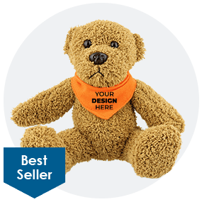 Junior Classic Rag Bear-Bandana