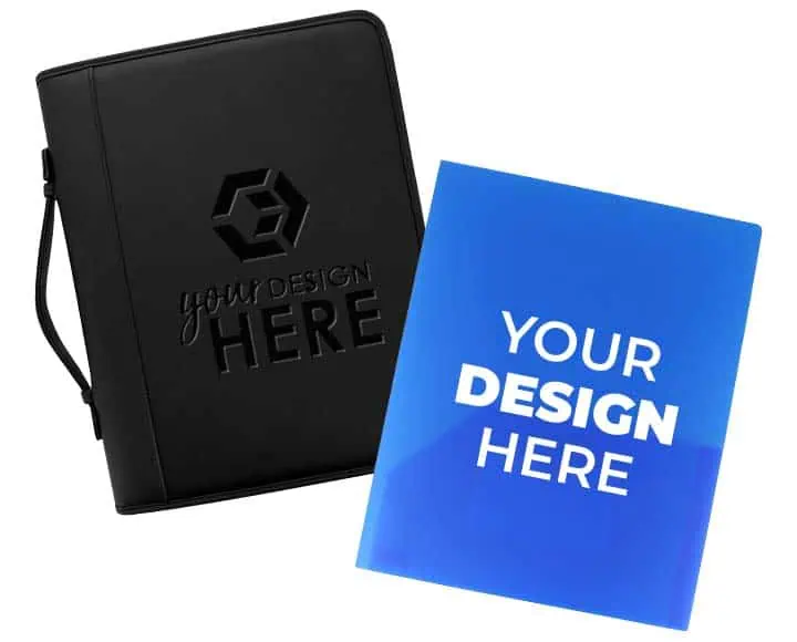 Custom Binders – Logo 3 Ring Binders | Totally Promotional