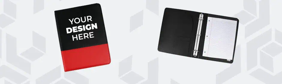 Custom Binders – Logo 3 Ring Binders | Totally Promotional