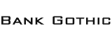 Bank-Gothic